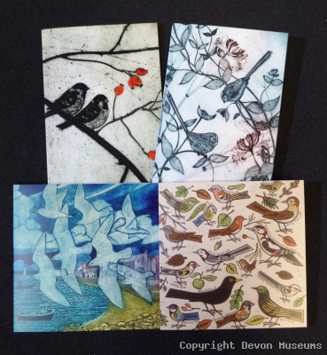 4 cards: Birds, Birds, Birds product photo